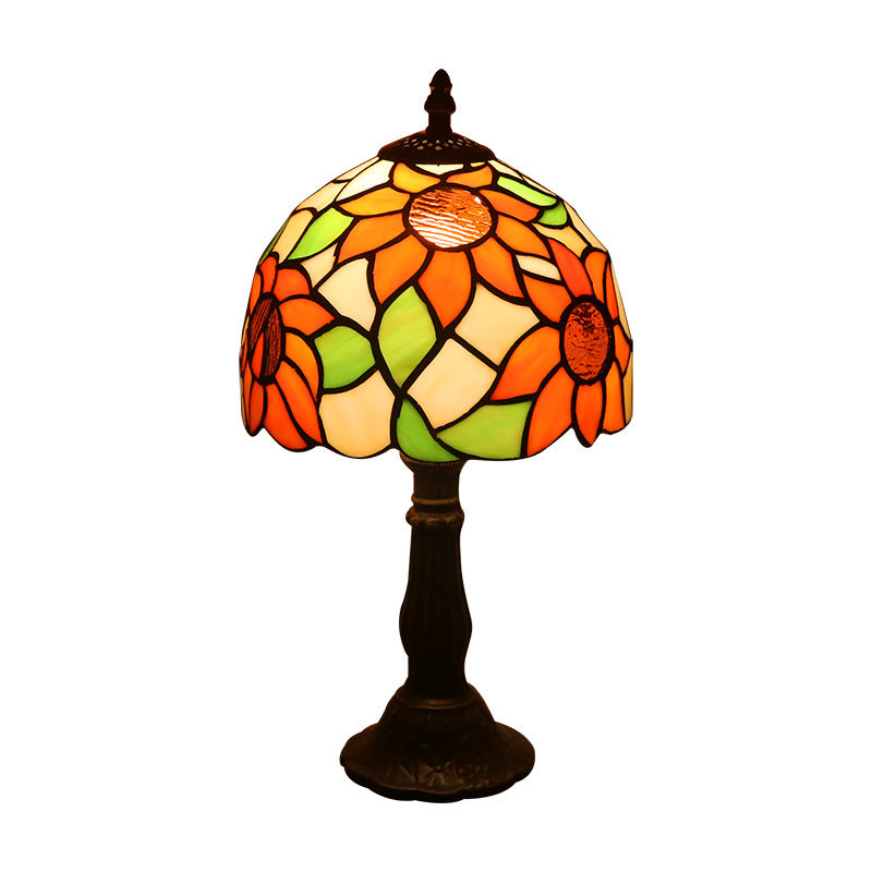 Amber Glow Table Lamp