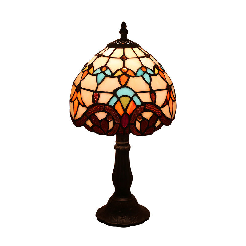Amber Glow Table Lamp