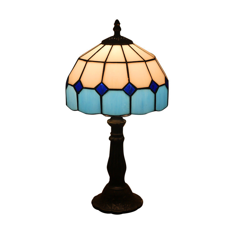 Amber Glow Table Lamp