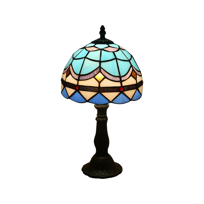 Amber Glow Table Lamp