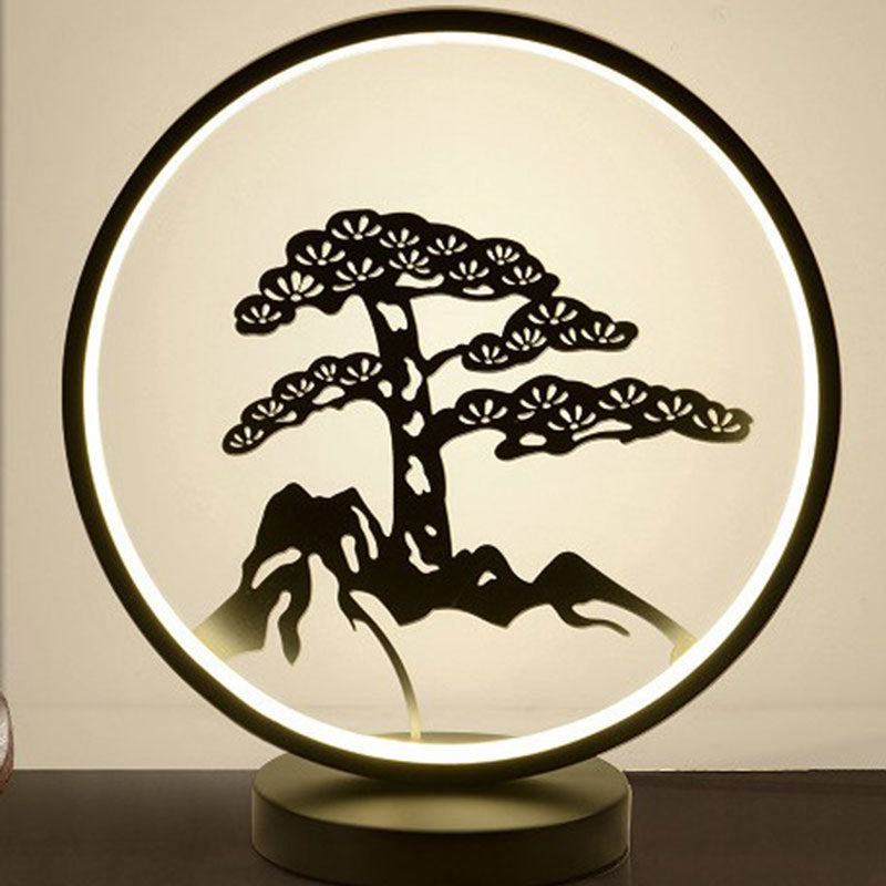 Ceramic table lamp LED