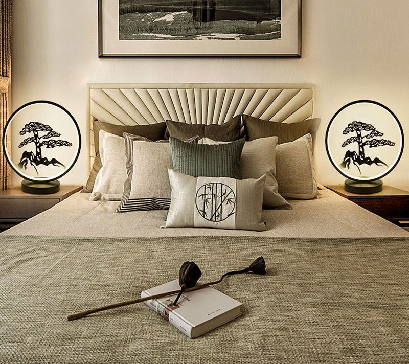 Ceramic table lamp LED