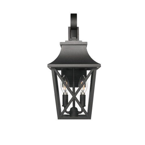 Modern Black Outdoor Wall Light