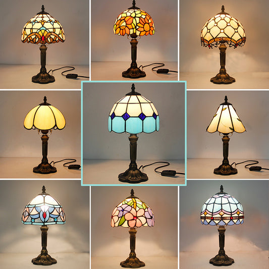 Amber Glow Table Lamp